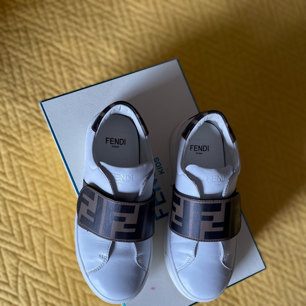 Authentic Fendi boys sneakers